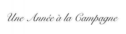 Une année à la campagne